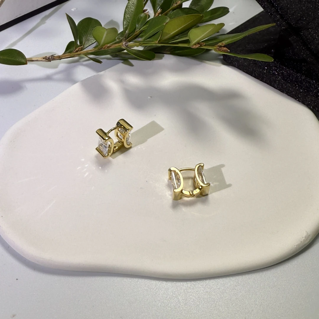 九小尚 铜合金珐琅耳饰 R1531秋季冬季冬天过年耳饰耳环