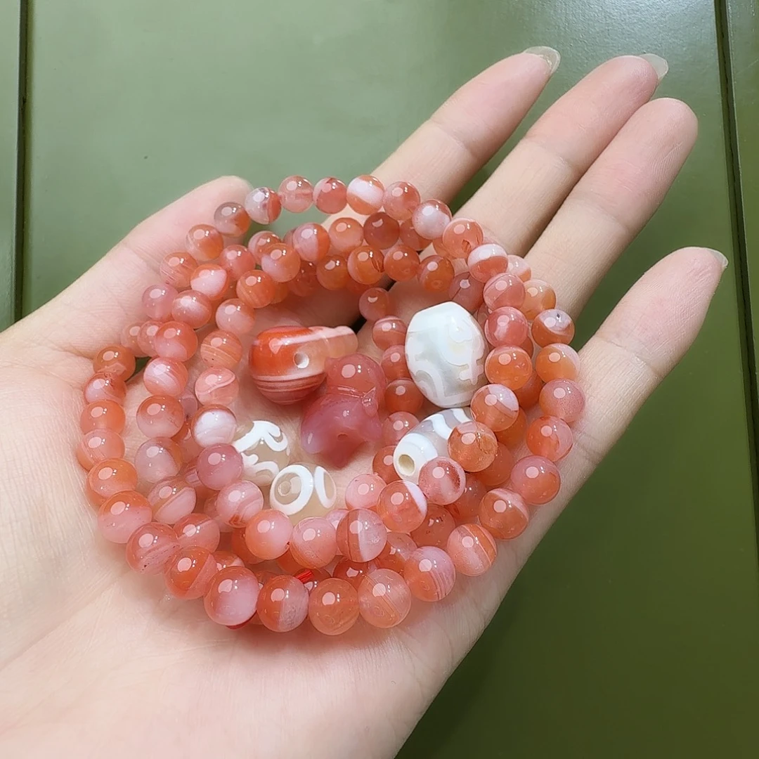 玛瑙/玉髓颈饰未镶嵌K***?