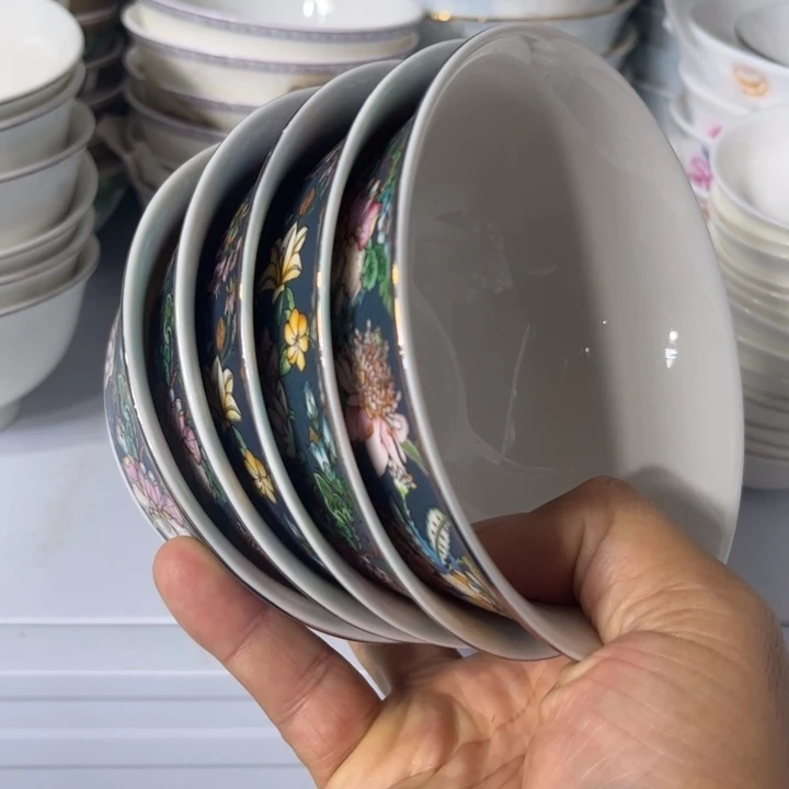 骨瓷仙踪4.5寸碗六个哇塞