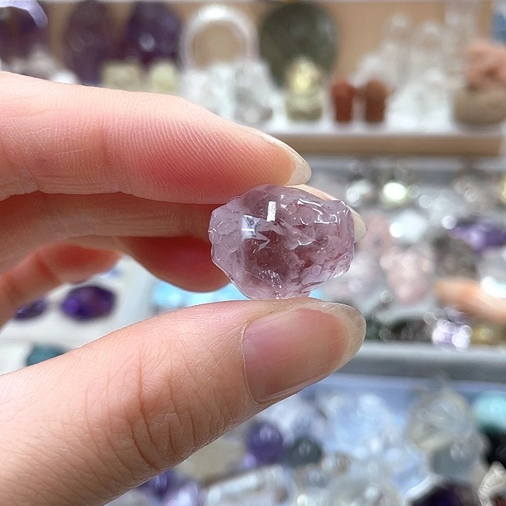 紫晶珠宝半成品未镶嵌3157