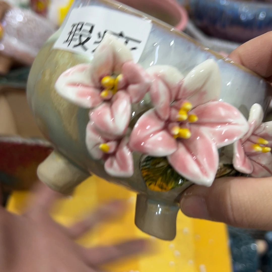 瑕疵509 花盆拍满20元发货，退款拉黑