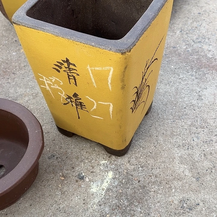 紫砂花盆透气花盆