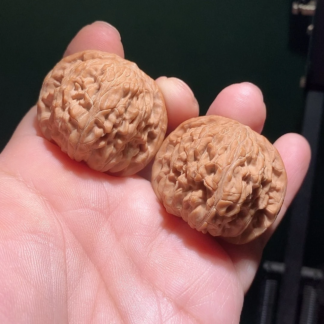 把件文玩核桃40磨盘全品