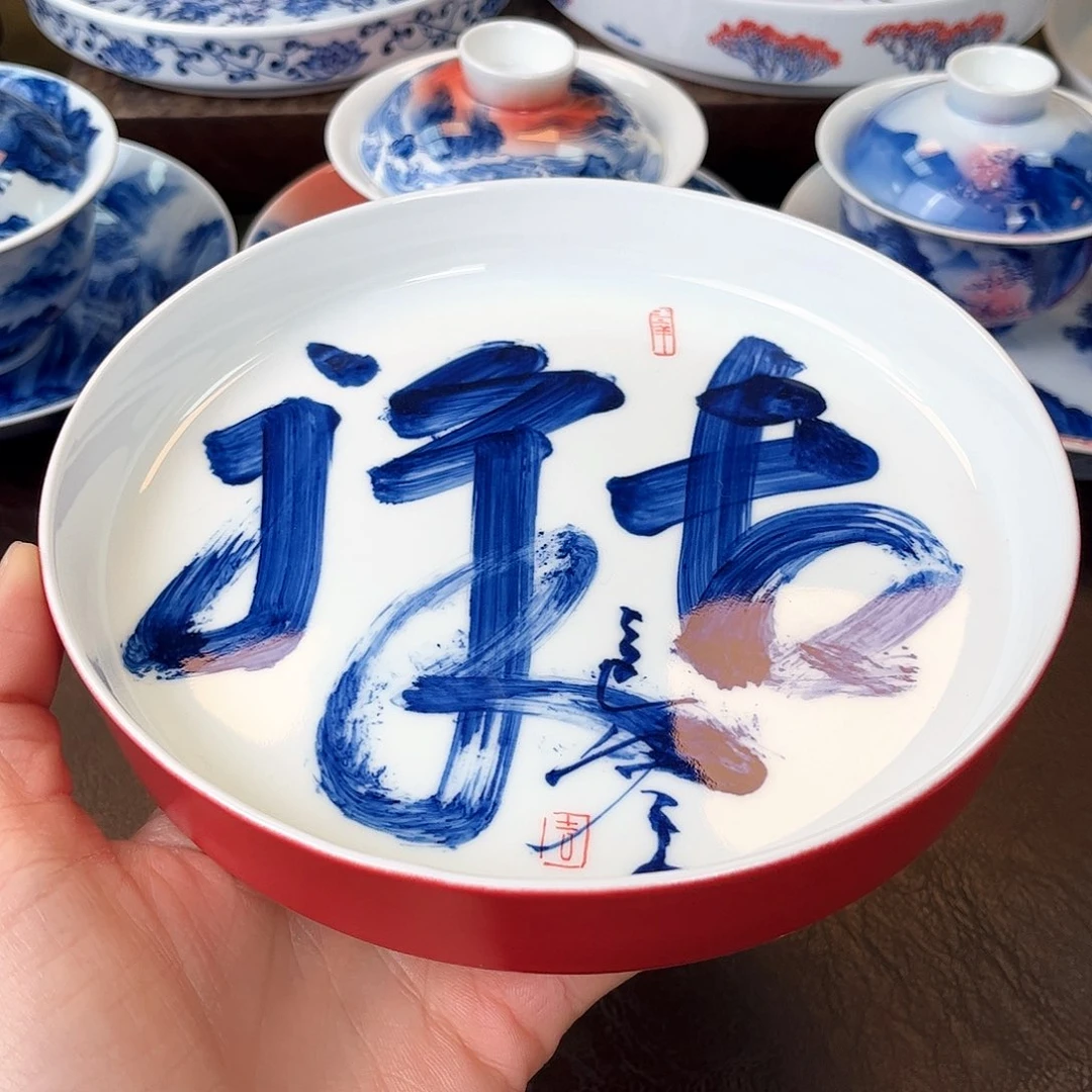 手绘高温瓷器瓷器