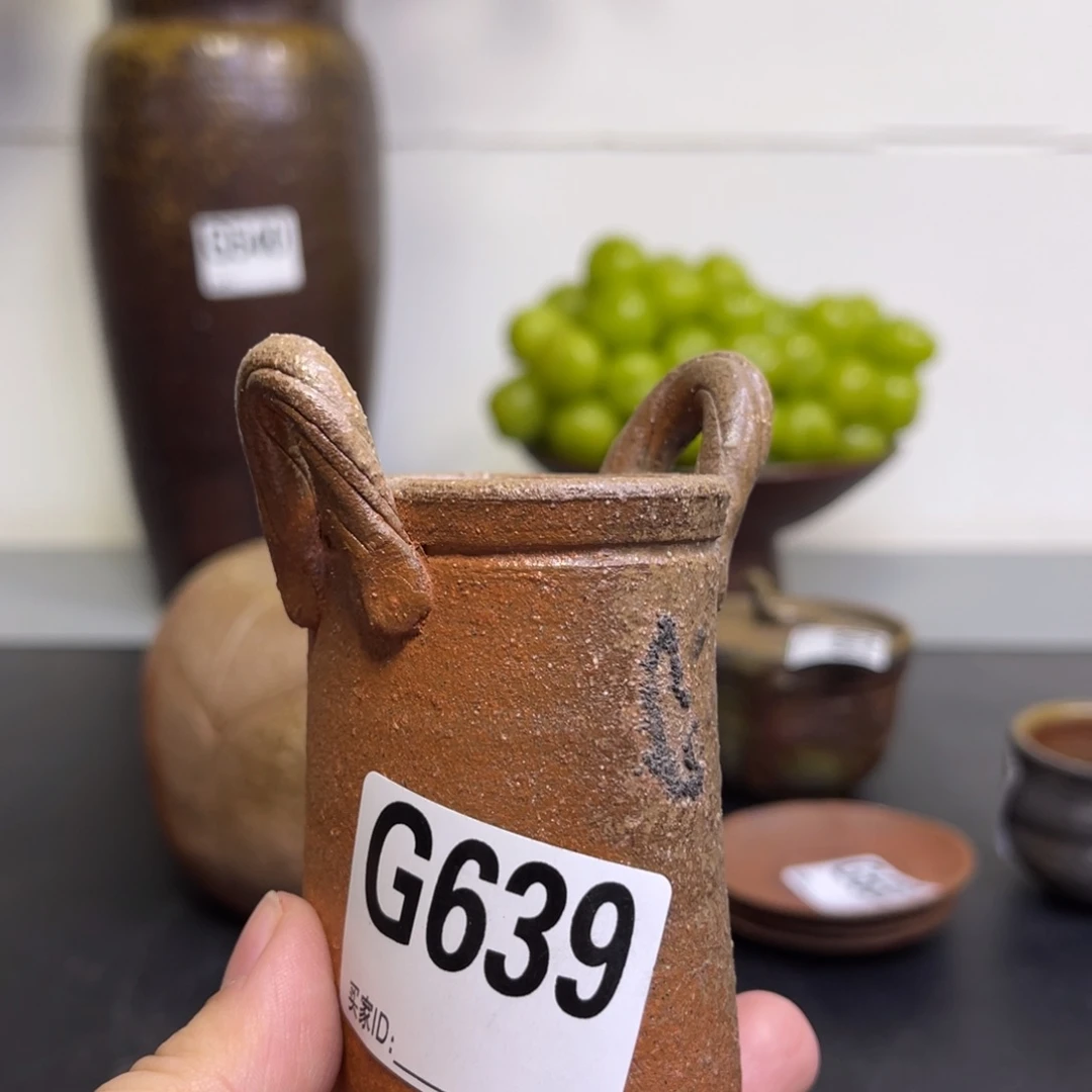 备前烧作品 好看的小花器