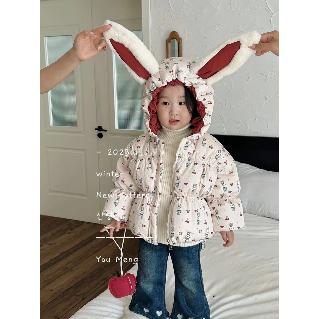 羽14~兔耳朵羽绒服8523
