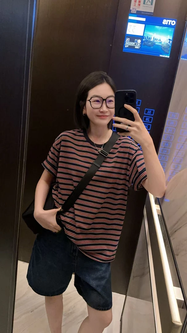 072 & RICE【CP条】夏季休闲圆领短袖T恤 Z-32NB397