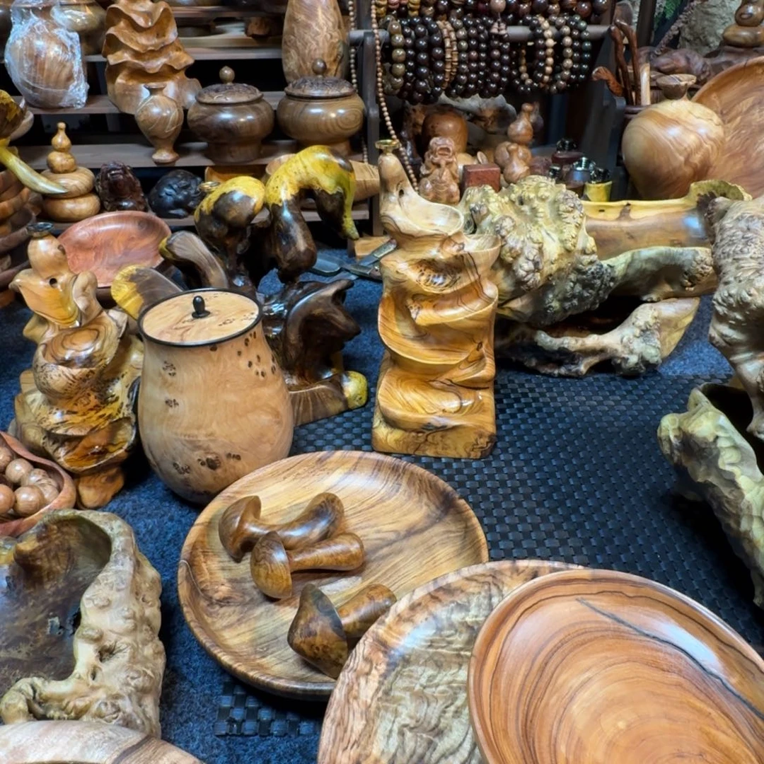 夜***E花梨木类贵黄鬼柳紫檀麻梨等硬木手作