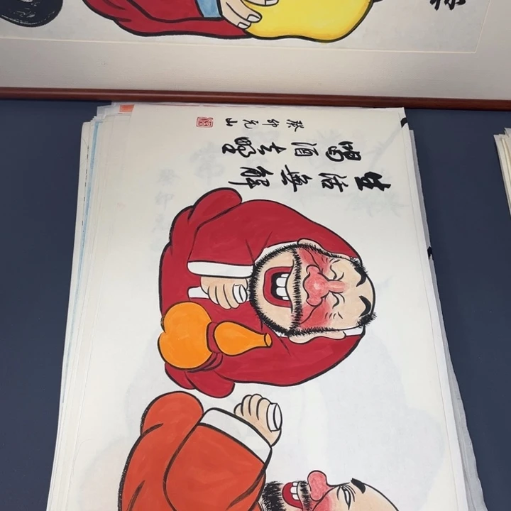 国画禅意画纯手绘作品的