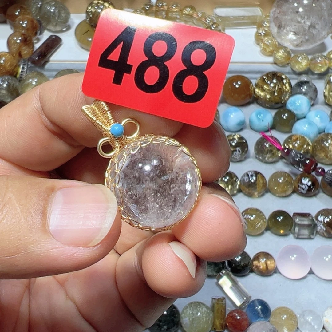 未镶嵌颈饰水晶天然