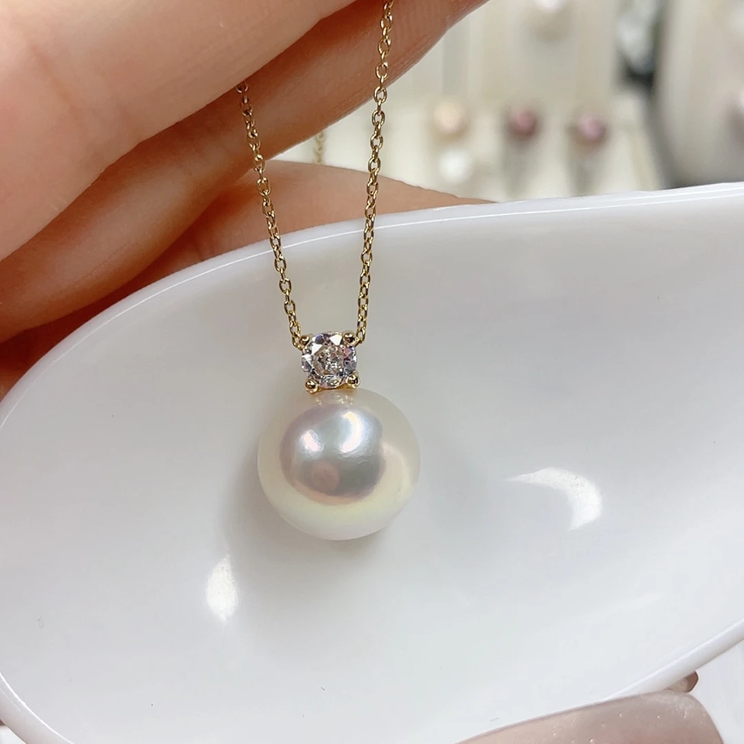 淡水珍珠合金吊坠(赠链)