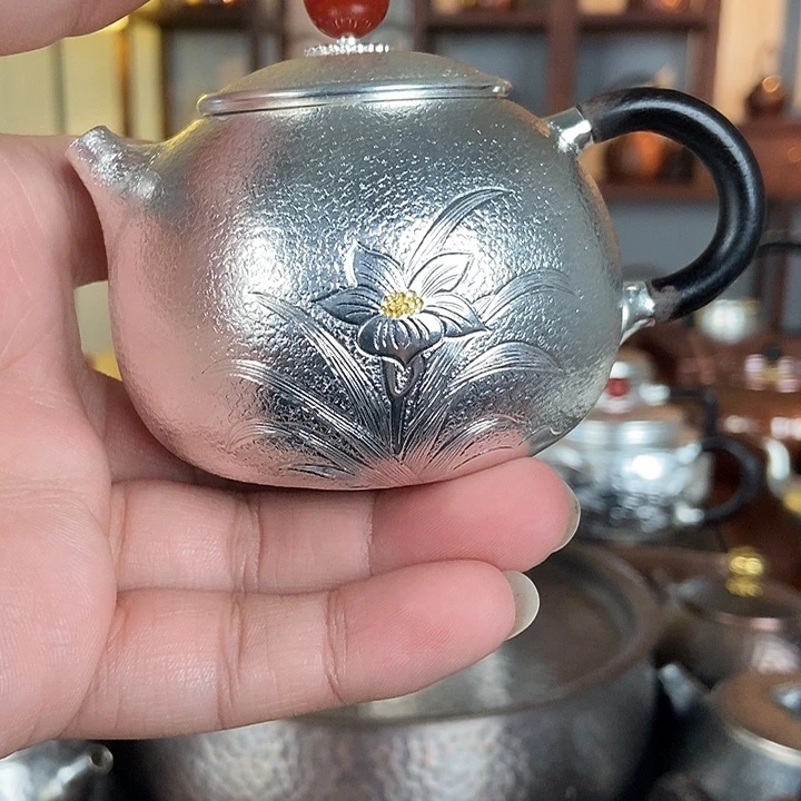 心***远纯手工制作一铜壶制作