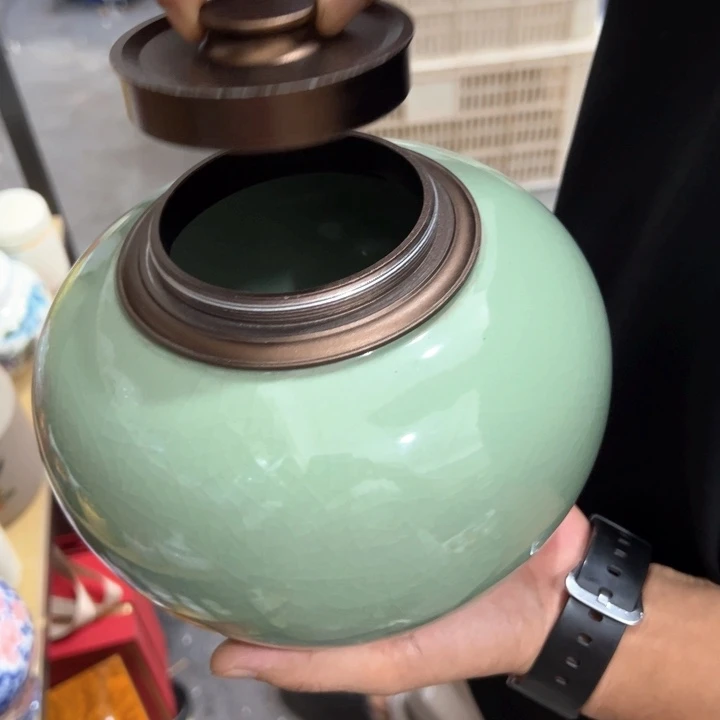 瑕疵福利品陶瓷茶叶罐