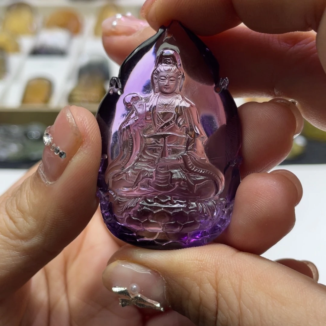 水晶颈饰未镶嵌i****7定制