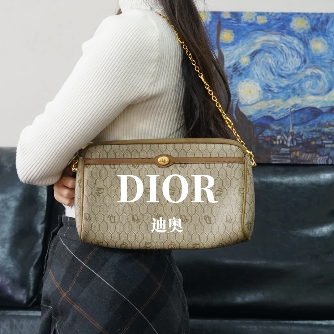 95新 DIOR/迪奥 DIOR/迪奥 老花链条包/AR11527045/7045优