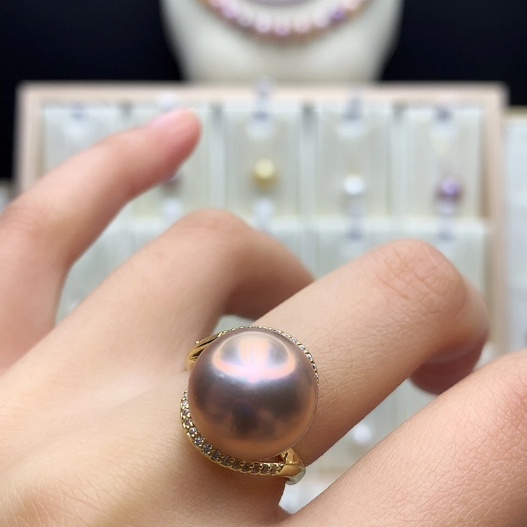 颈饰合金淡水珍珠