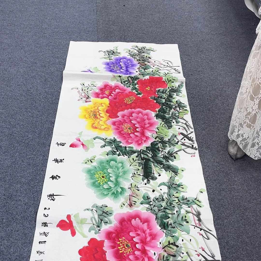 国画作品小姐姐放漏…