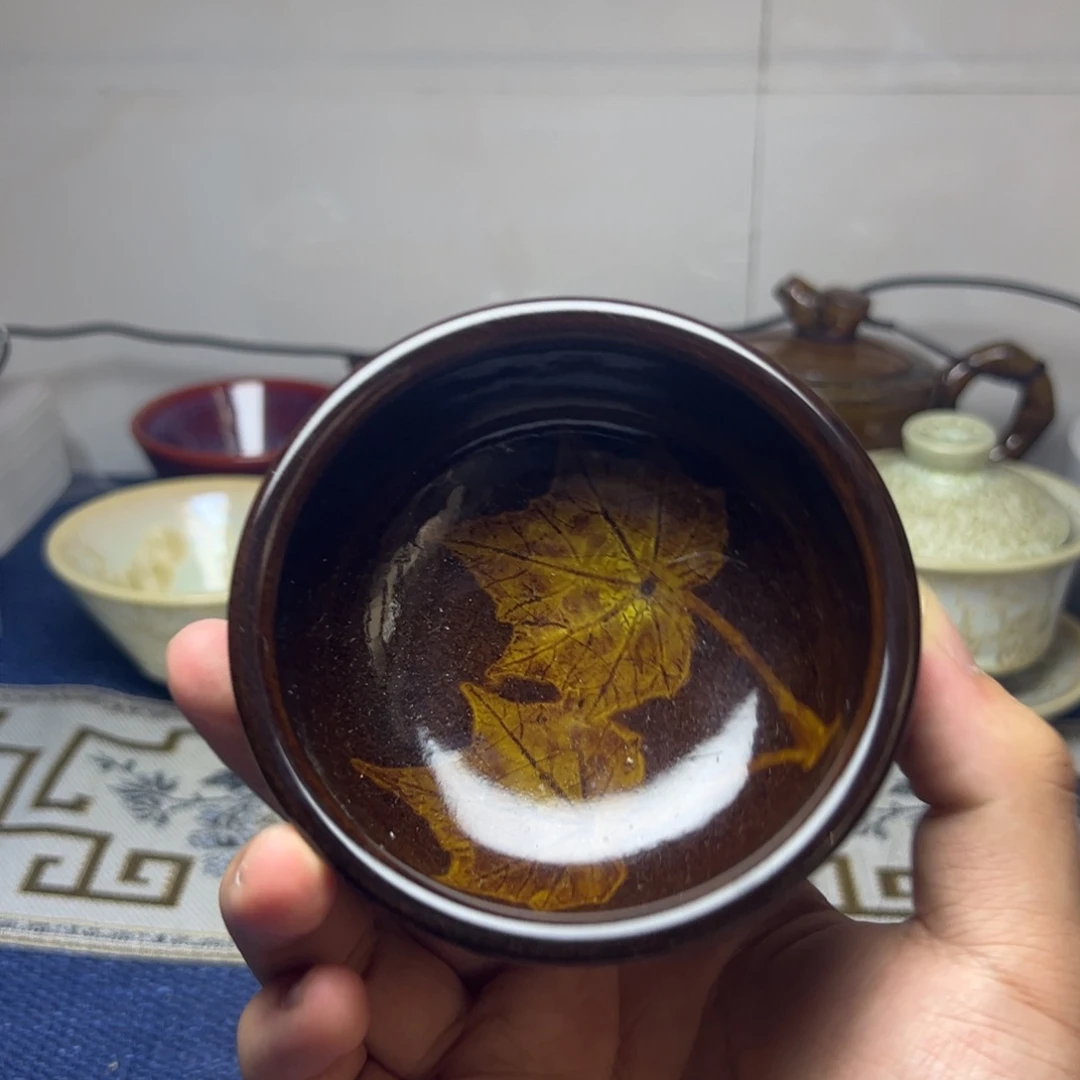 建阳建盏喝茶主人杯