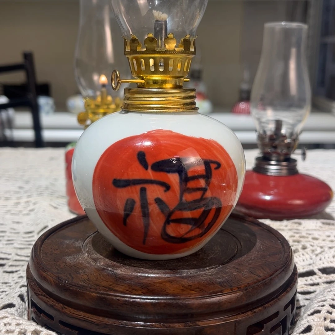 摆件景德镇陶瓷香薰灯