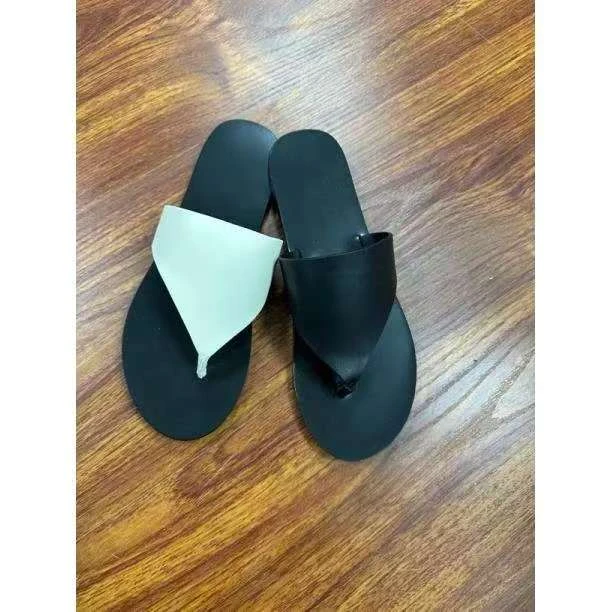 （微瑕）经典R风三角夹脚人字拖凉鞋