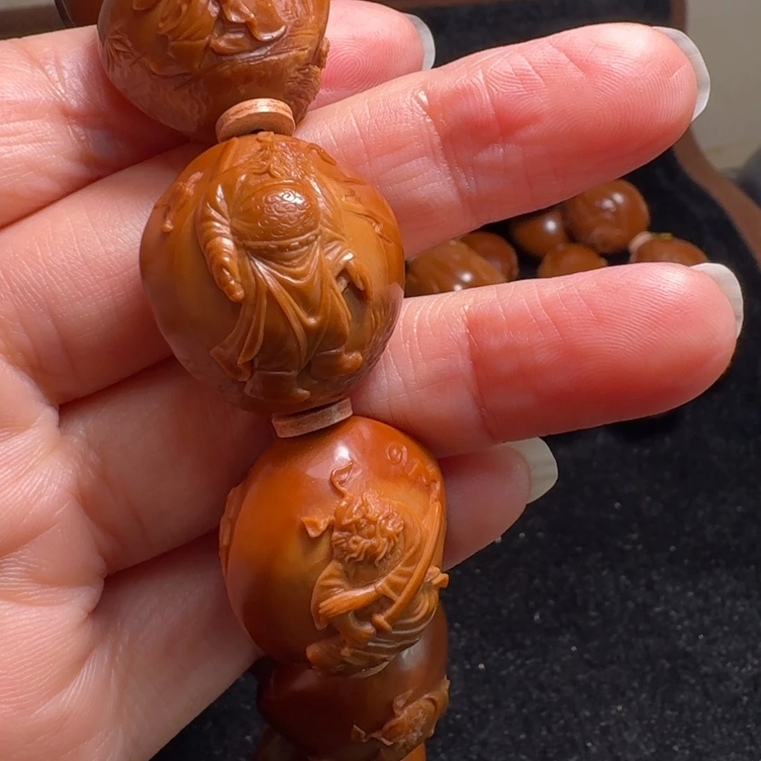 小***子手串/手链橄榄核橄榄核雕