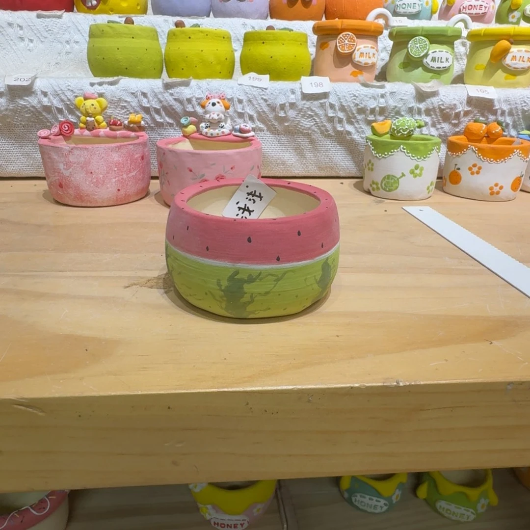 红陶浅****?0220-29盆盆盆