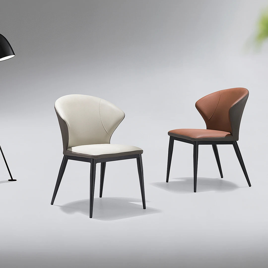 【无界】简约轻奢极简风椅子家用餐桌椅茶桌椅办公客厅时尚餐椅