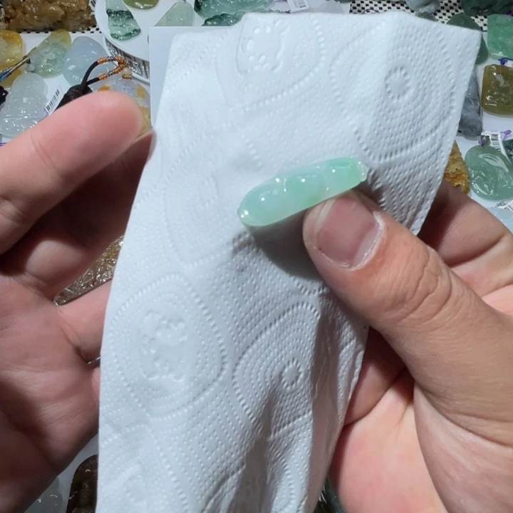 翡翠项链未镶嵌天然