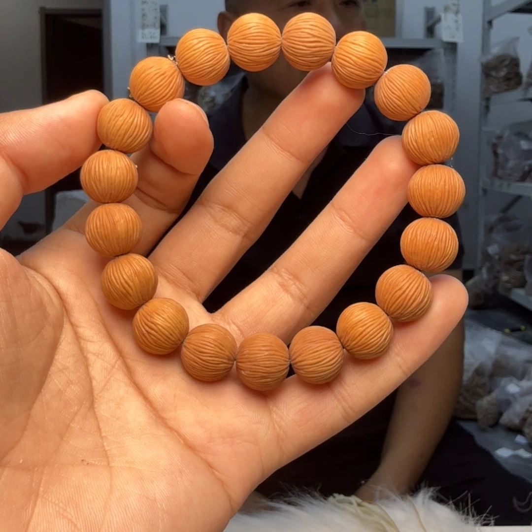 猴头核桃把件手工拉丝二等