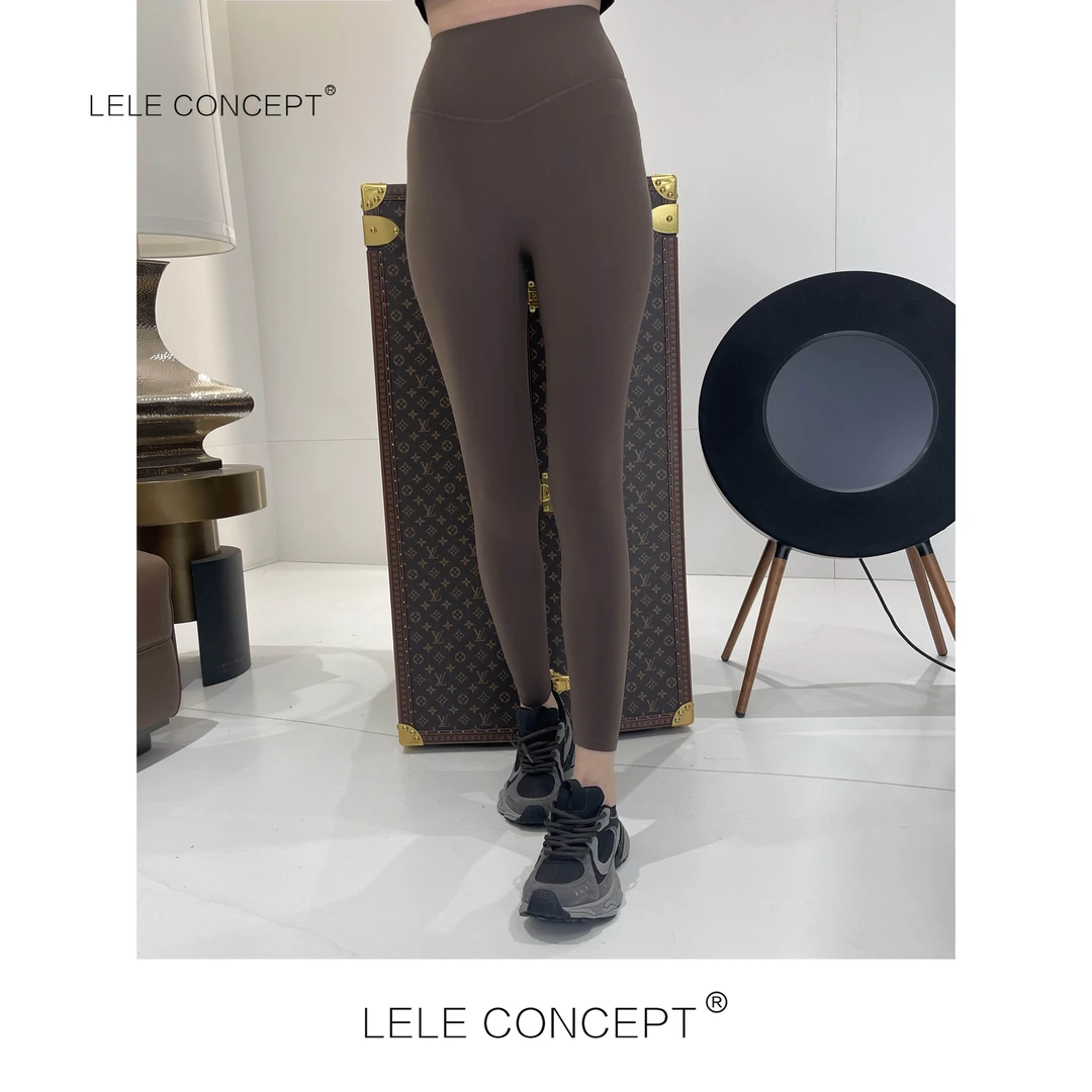 LELE CONCEPT｜【如一】休闲舒适百搭春款芭比裤紧身提臀K0356
