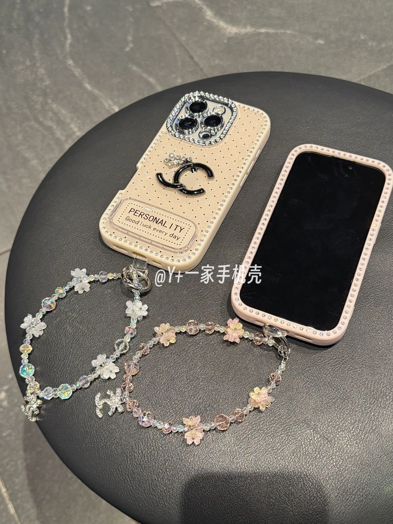 波点镜面折叠支架适用于苹果16手机壳iphone15promax保护套14/13