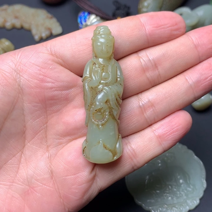 和田玉颈饰未镶嵌@****?