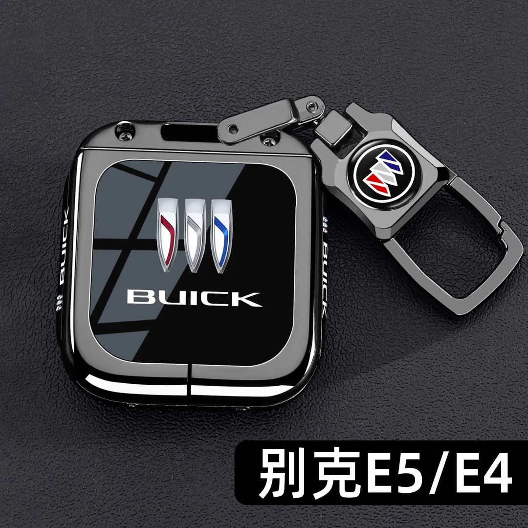 25新款别克e5钥匙套24款e5尊享版智先23款e4汽车用品专用金属壳扣