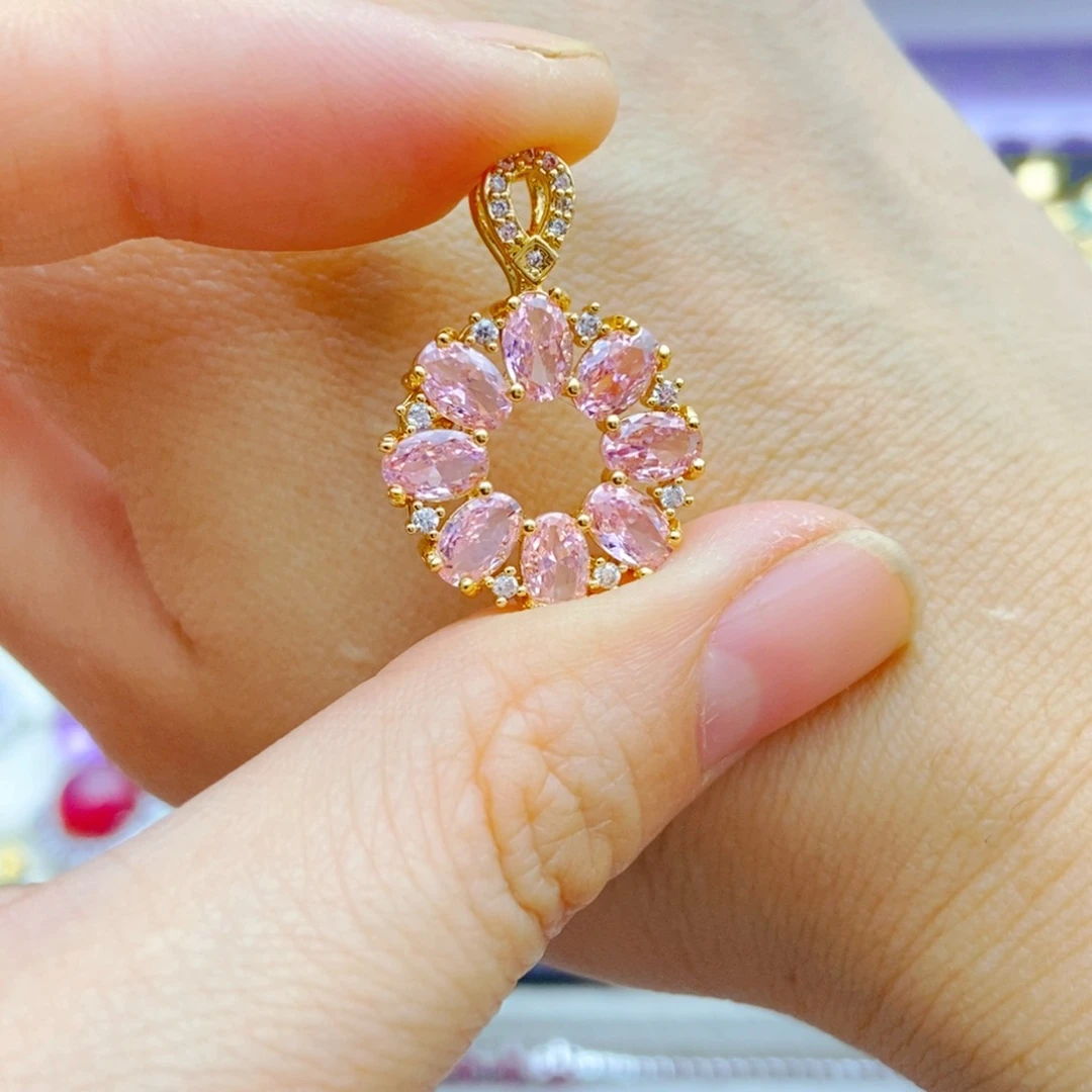 吊坠(赠链)蓝宝石未镶嵌