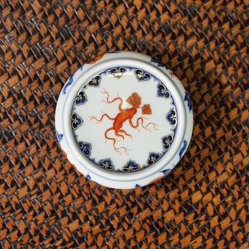 MS-0103[学茶严选]团窑本草纲目-盖置 陶瓷