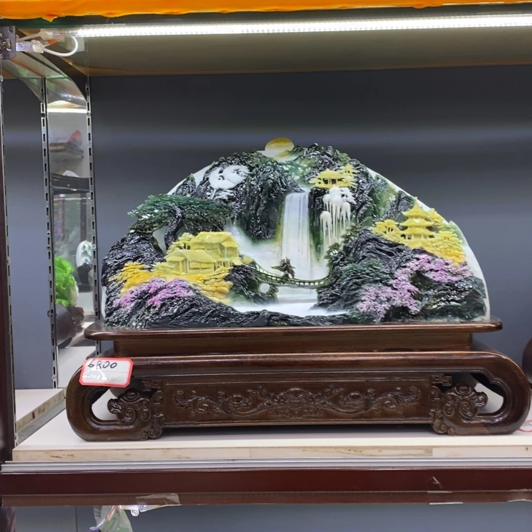 d***3玉手工一体雕刻666888