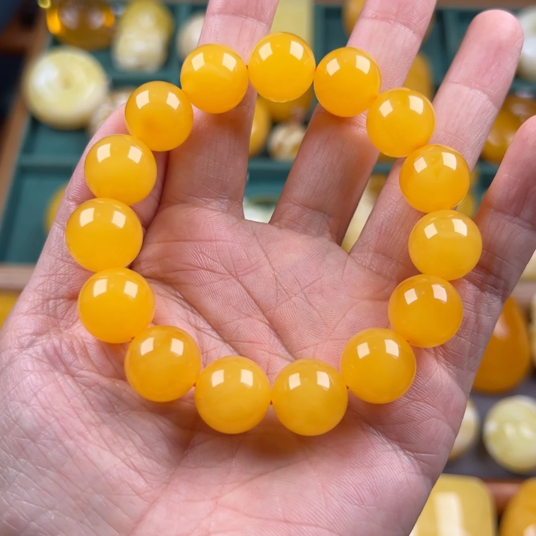 未镶嵌琥珀裸石我***鱼纯天然琥珀蜜蜡无优化