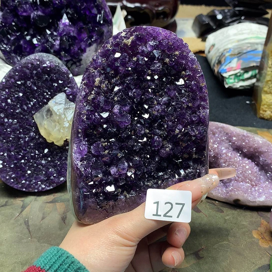 紫晶大型摆件（非配饰）未镶嵌