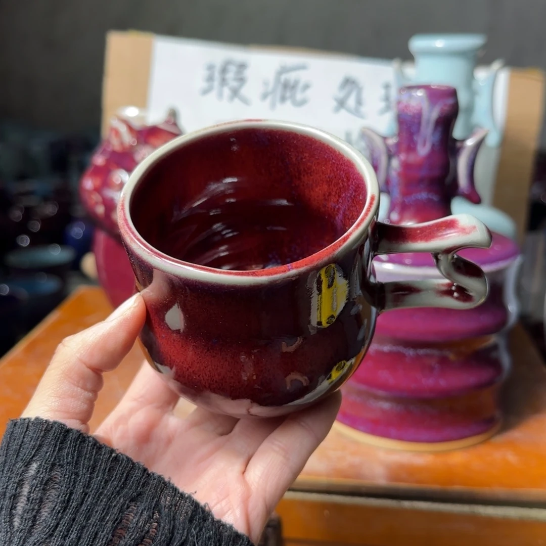 摆件郑家钧瓷摆件微瑕