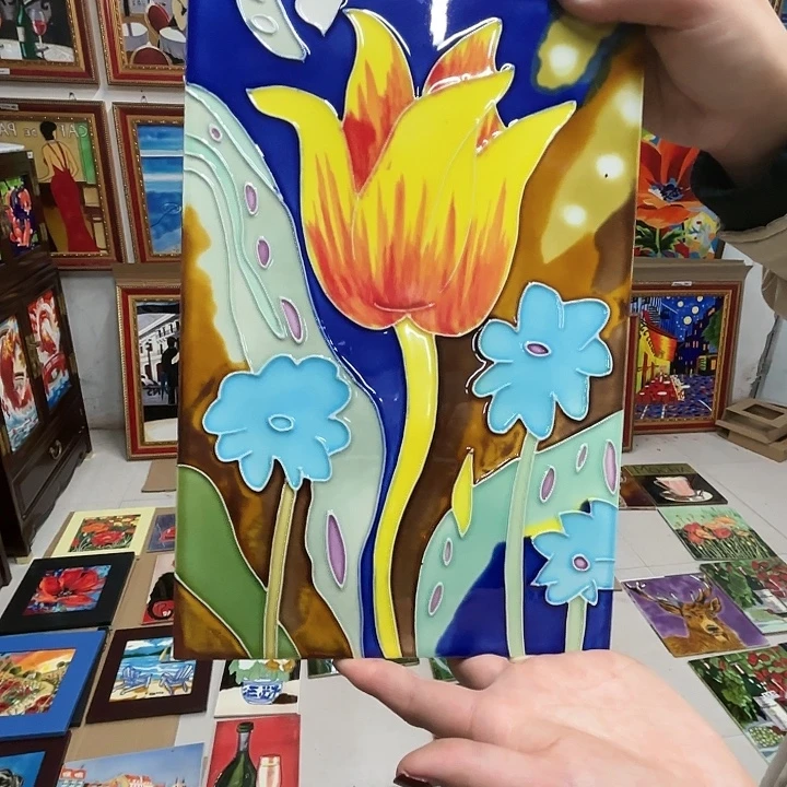 陶瓷板画20/30瓷片