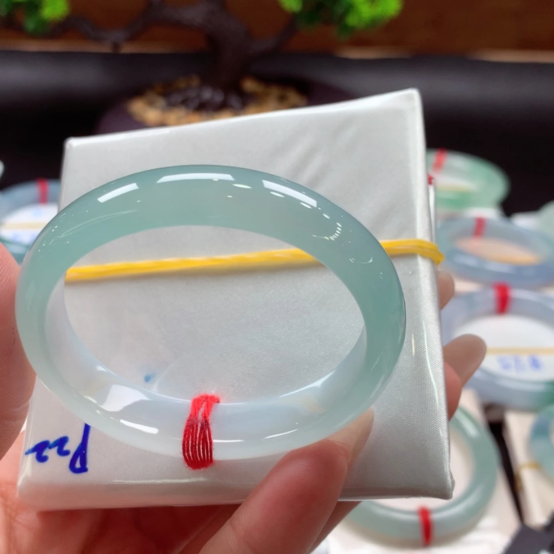 【闪购商品】未镶嵌手镯翡翠16号天空蓝0包容