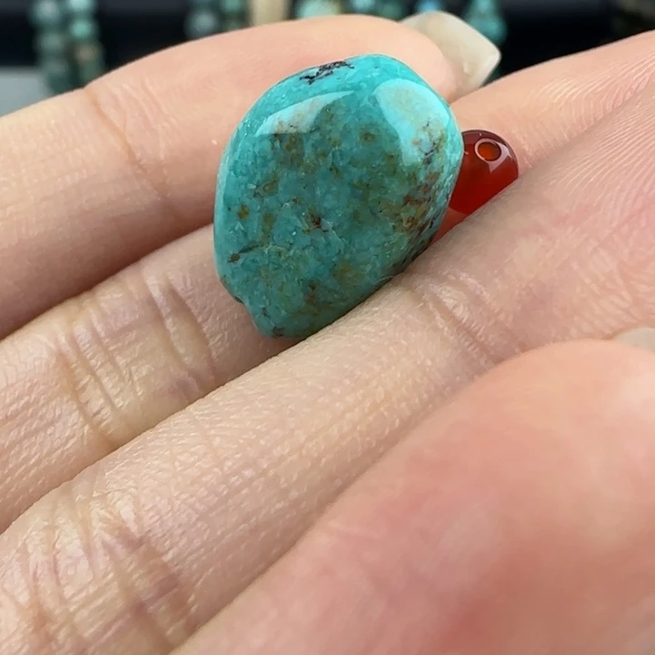 南红玛瑙未镶嵌配饰10.8