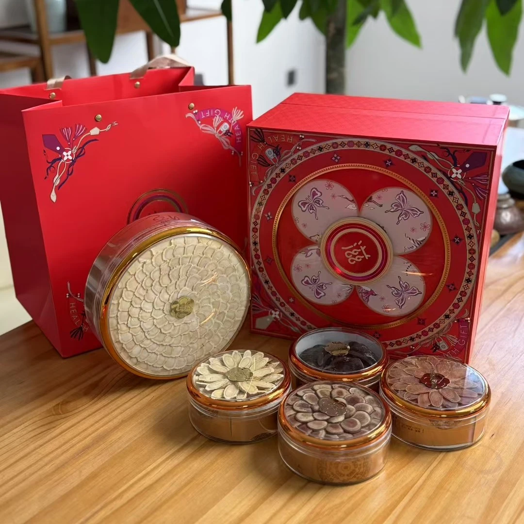 西洋参红参片黄芪片灵芝鹿茸片中秋送礼佳品