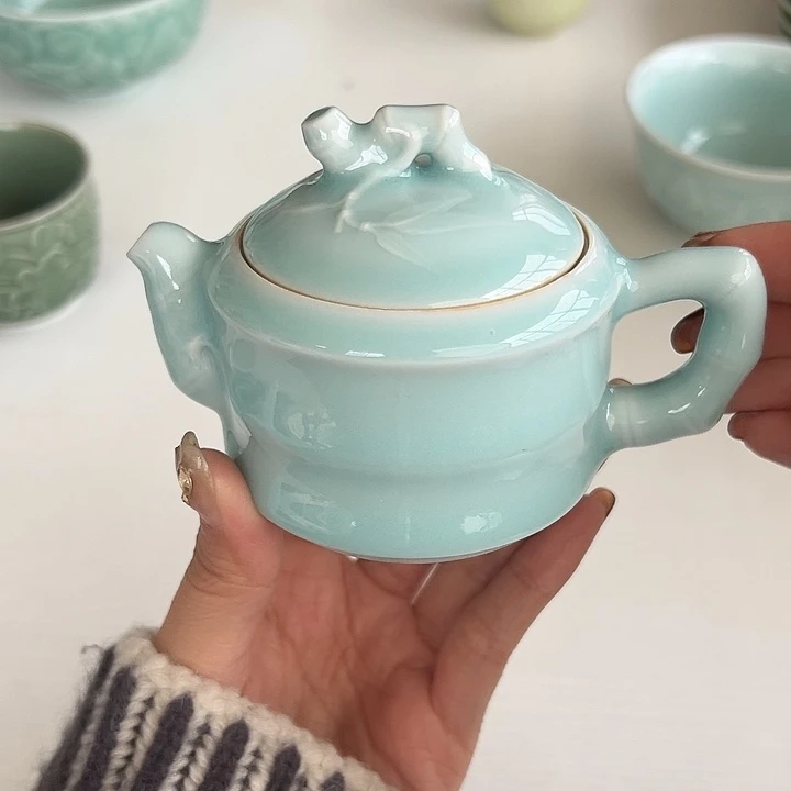 小米茶器龙泉青瓷