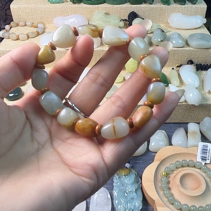 和田玉（子料）未镶嵌手链