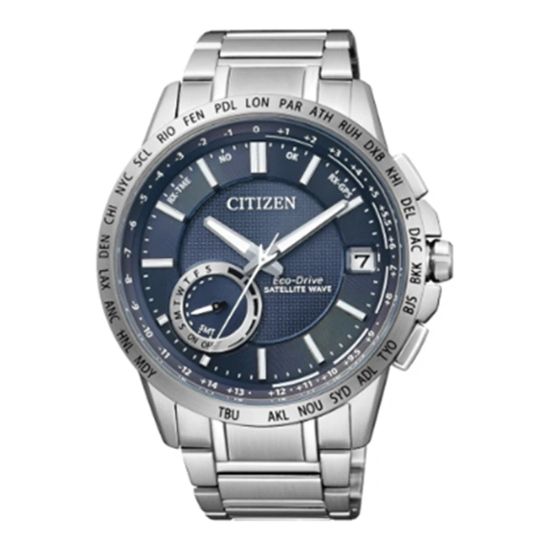Citizen/西铁城光动能GPS卫星对时男表蓝盘CC3001-51L