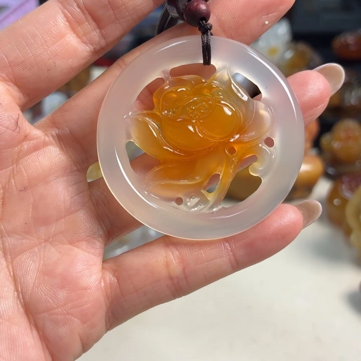 未镶嵌颈饰玛瑙/玉髓