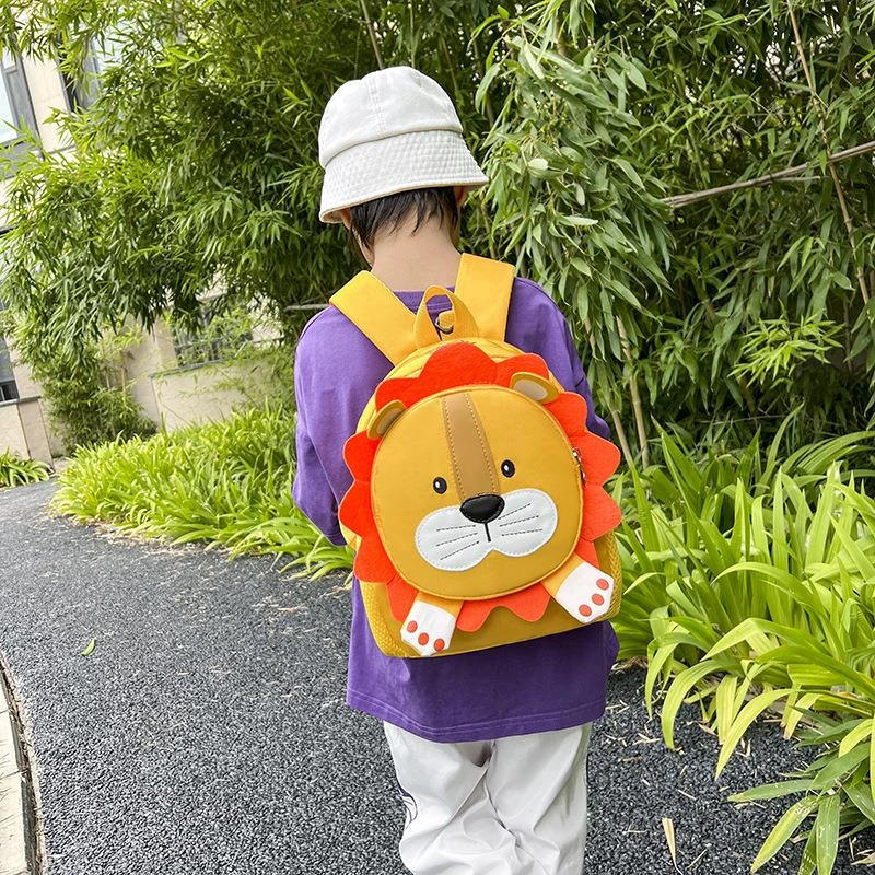 可爱小动物儿童书包卡通幼儿园双肩背包轻便减负男女童宝宝小背包