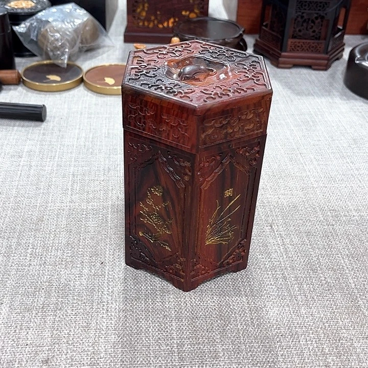 木红木工艺品雕刻工艺微暇