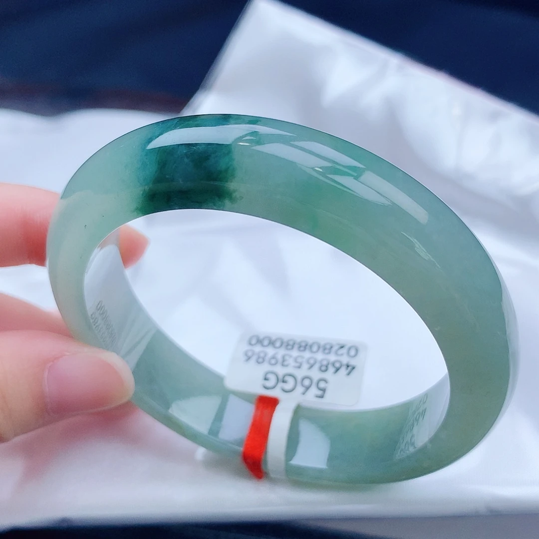 翡翠未镶嵌手镯缅甸天然翡翠a货手镯